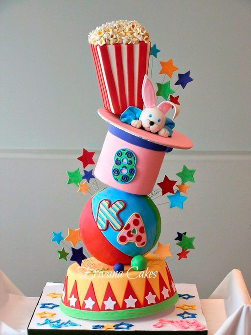 42 ideias de bolos para festas infantis - Dicas da Japa