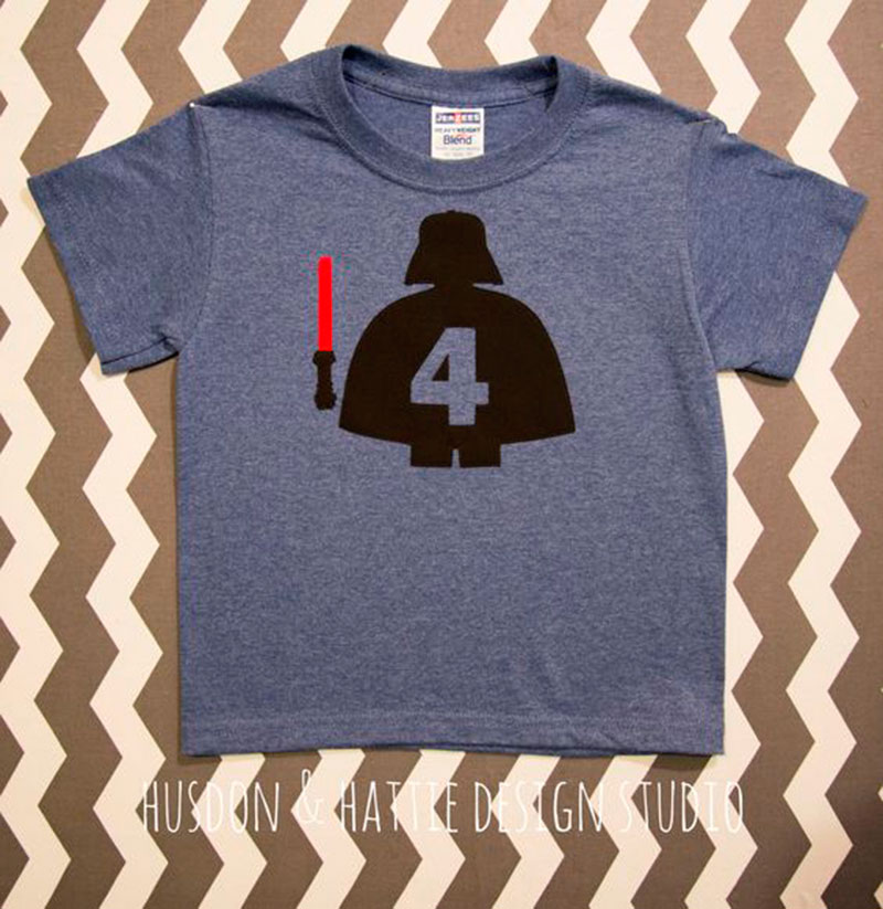 camiseta festa star wars